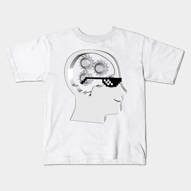 Cog Life Kids T-Shirt by Cog_Thought